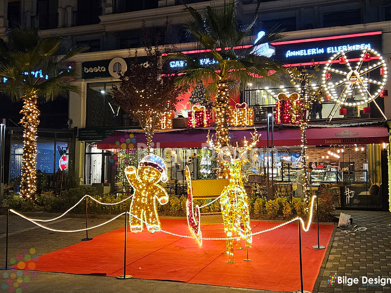 Boşnak Börekçisi-Yılbaşı Süslemesi-Kocaeli